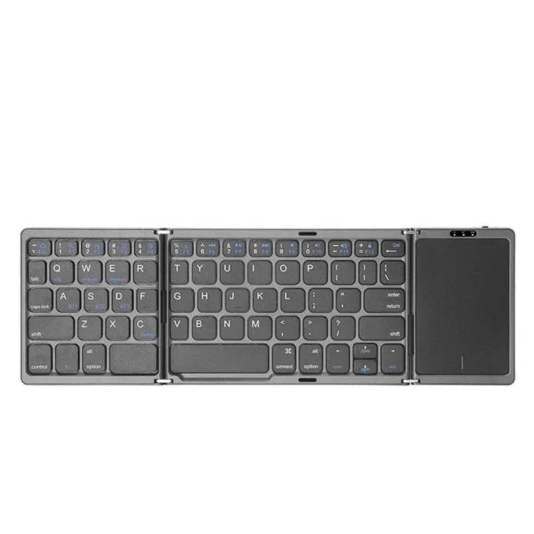 B089T Foldable Bluetooth Keyboard Rechargeable With Touchpad