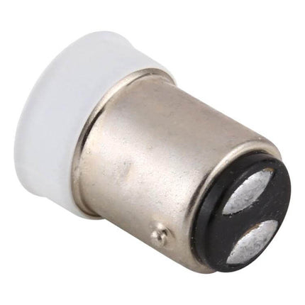 B15 to E14 Lamp Bulb Adapter Converter for Home Lighting - white compact adapter converting B15 socket to E14 bulb