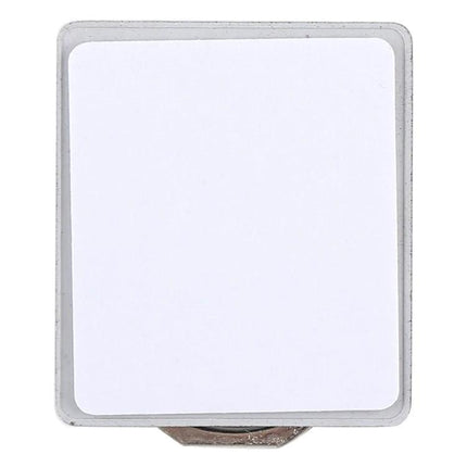 Compact Ring Buckle Cell Phone Holder for Hands-Free Use - compact square white ring buckle phone grip for watching videos and video calls