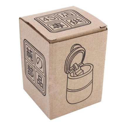 KANEED Universal Detachable Car Ashtray for Cup Holders compact detachable ashtray in cardboard retail box