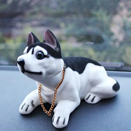 Decorative Dog Figure Car Ornaments for Vehicle Interiors
