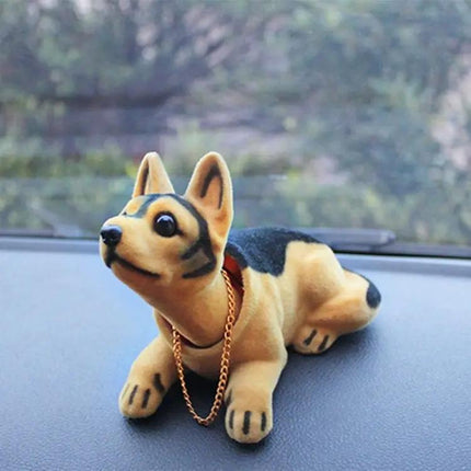 Decorative Dog Figure Car Ornaments for Vehicle Interiors