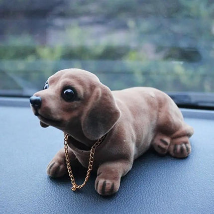 Decorative Dog Figure Car Ornaments for Vehicle Interiors