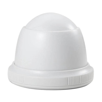 Waterproof Security Camera for Outdoor Night Vision Monitoring in white dome housing for reliable outdoor surveillance, night vision, weather-resistant design