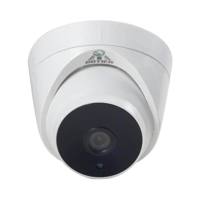 Outdoor Waterproof AHD Security Camera with Night Vision and White Balance white dome camera for driveway and yard surveillance