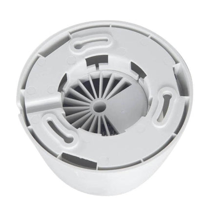 Outdoor Waterproof AHD Security Camera with Night Vision and White Balance white mounting base detail, waterproof housing and ventilation slots