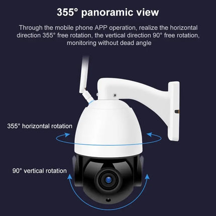 Wireless WiFi Dome Camera for Home Security Monitoring