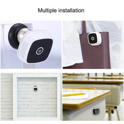 CAMSOY C9 Wearable WiFi Surveillance Camera for Daily Monitoring mounted on clothing, belt, bag and surfaces for discreet recording