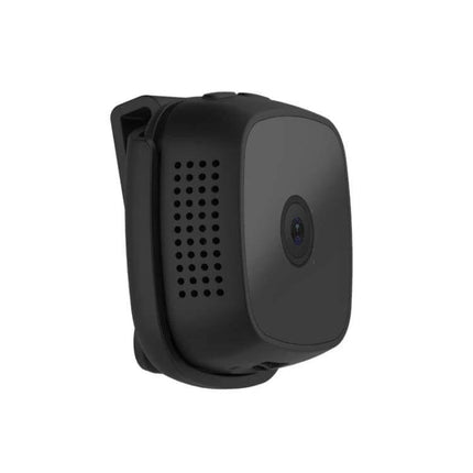 CAMSOY C9 Wearable WiFi Surveillance Camera for Daily Monitoring slim black clip-on wearable camera for discreet personal security and activity logging