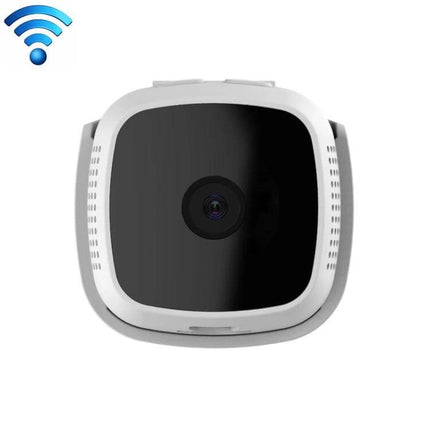 CAMSOY C9 Wearable WiFi Surveillance Camera for Daily Monitoring compact white wearable camera mounted on clothing for discreet recording