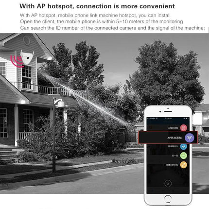 DP16 Outdoor Garden Smart Camera with Night Vision