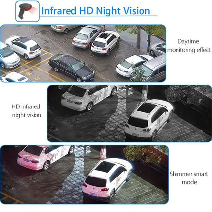 Wireless Outdoor Security Camera for Home Monitoring with Night Vision