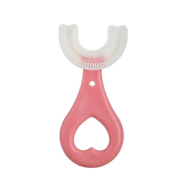 U-Shaped Kids Toothbrush for 2-6 Years Daily Brushing | Syndmart