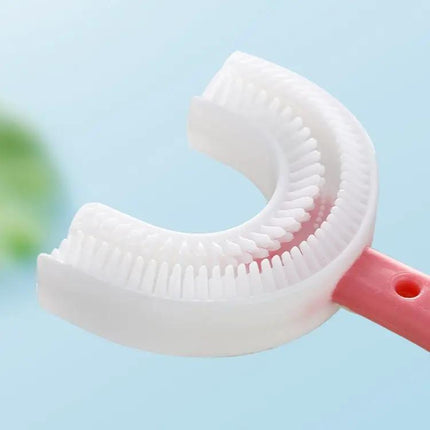 U-Shaped Kids Toothbrush for 2-6 Years Daily Brushing | Syndmart