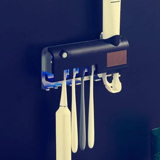 Ultraviolet Toothbrush Sterilizer Wall Mounted For Daily Bathroom Use | Syndmart
