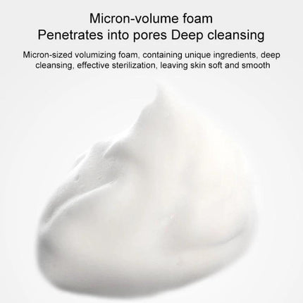 Automatic Foam Soap Dispenser for Home Hand Washing showing soft micron-volume foam with deep-cleansing texture