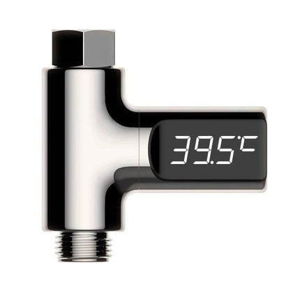 Baby Bath Water Thermometer Rotatable 360 Degree For Gentle Bath Time LED display showing 39.5°C, real-time bath water temperature