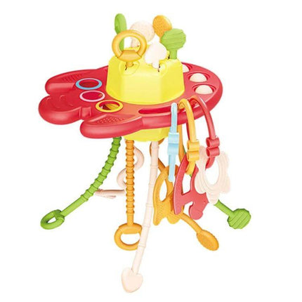 Baby Puzzle Fun Rope Toys For Babies With Soft Cartoon Shapes – colorful hanging teething and grasping rope toy for developing finger strength