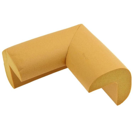 4-Pack Baby Safe Corner Guard Cushion To Protect Table Edges - yellow NBR foam 12mm L-shaped corner protector with double-stick tape