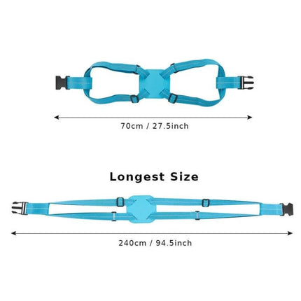 Backpack Luggage Binding Elastic Straps For Travel - adjustable polyester latex silk travel straps, 70cm to 240cm length, reflective strip