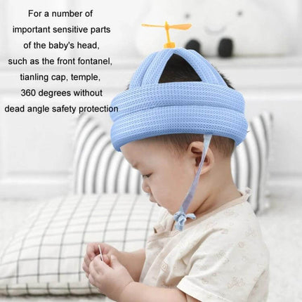 Bamboo Dragonfly Baby Anti Fall Pillow Pad Gray For Safe Naps - breathable 360° head protection lyocell core, lightweight baby nap helmet