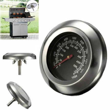 Barbecue Oven Thermometer Stainless Steel For Grilling – stainless steel dial probe thermometer for accurate grill and oven temperature monitoring