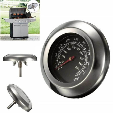 Barbecue Oven Thermometer Stainless Steel For Grilling - stainless steel dial probe thermometer for oven and grill