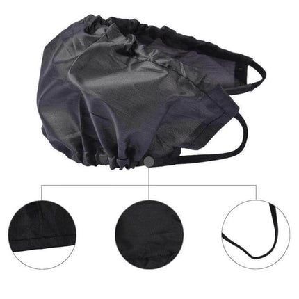 Beard Cover Pouch Oil And Stain Resistant For Men Everyday Use - black double-layer anti-oil beard protector pouch for meals and travel