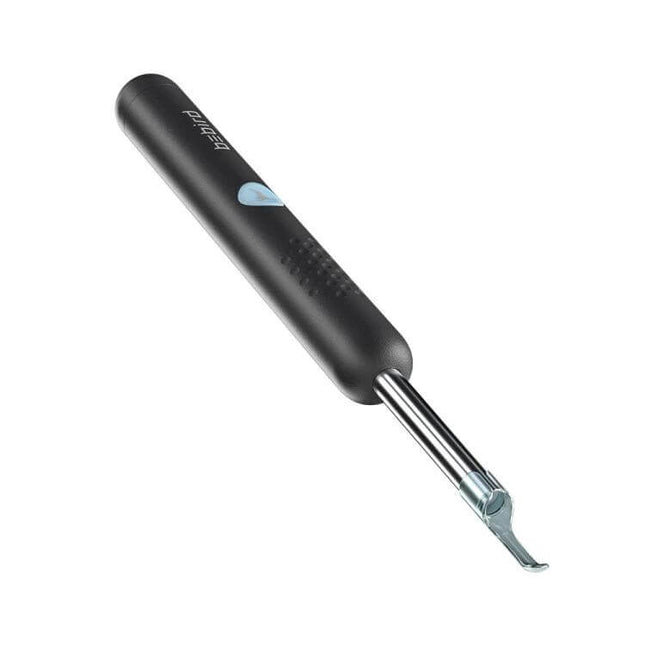 Bebird Endoscope Ear Cleaning Tool Black for Home Use - black handheld 3MP camera ear pick with LED tip and ergonomic grip