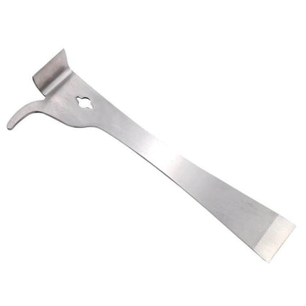Alt Tag: Bee Tools Cut Honey Knife Thumb Up Beekeeping Scraper Stainless Steel stainless steel thumb-type scraper 26cm for hive maintenance