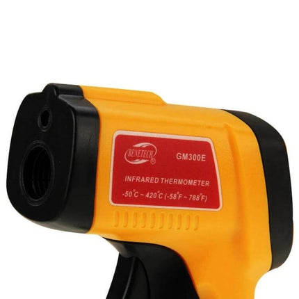 Benetech Digital Laser Infrared Thermometer For Surface Temperature handheld non-contact infrared gun with LCD readout measuring HVAC and electrical panels