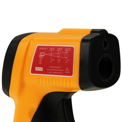 Benetech Digital Laser Infrared Thermometer For Surface Temperature - yellow non-contact infrared thermometer pistol with LCD readout