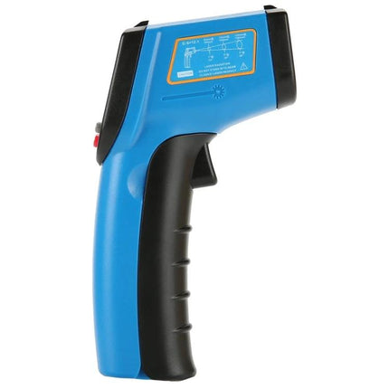 Benetech Handheld Infrared Thermometer for Cooking - blue pistol-grip non-contact infrared thermometer for kitchen and grill