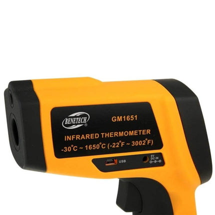Benetech Infrared Temperature Gun For Quick Home Checks compact non-contact infrared thermometer for kitchens HVAC and pet areas