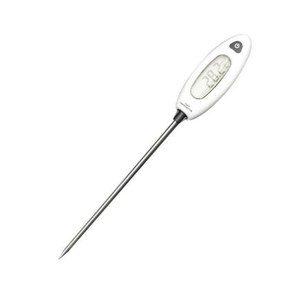 Benetech LCD Display Food Thermometer For Cooking And Grilling showing digital LCD reading and stainless probe for grilling and meat doneness