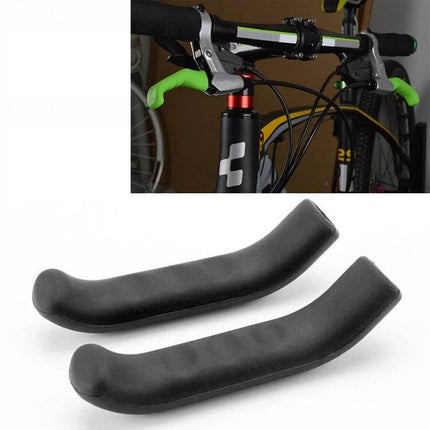 Bicycle Brake Silicone Covers For Grips Universal Fit - black silicone brake lever covers for improved wet-weather grip