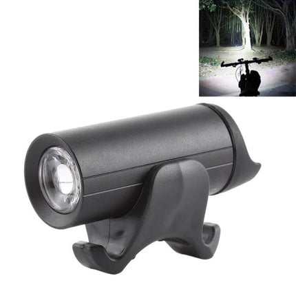 Bicycle Front Lamp With USB Charging For Night Riding compact USB-rechargeable front light, IPX5 splash-resistant, mounts to handlebars