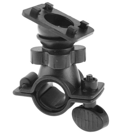 Bicycle Handlebar Phone Case Waterproof Zipper Touch Bag mounted on adjustable black bike handlebar clamp mount