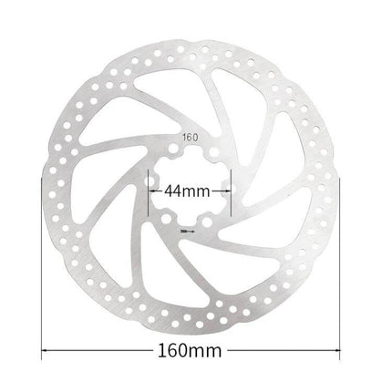 Bicycle Hydraulic Disc Brake Set For Mountain Bikes stainless steel 160mm rotor with 44mm 6-bolt center for 22.2mm handlebar hydraulic brake upgrade