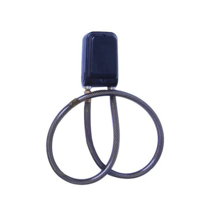 Bicycle Password Alarm IP44 Waterproof For Securing Parked Bikes Safely compact IP44 alarm with coiled cable to deter tampering
