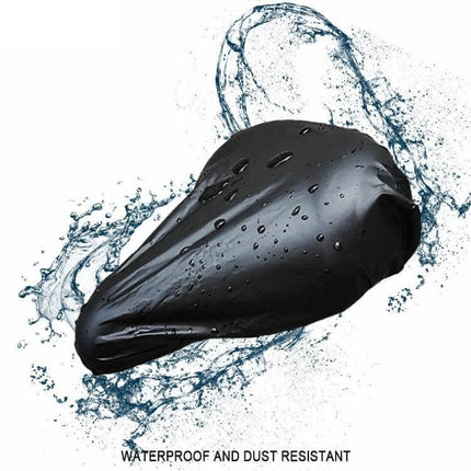 Bicycle Saddle Waterproof Cover For Rainy Day Use Daily – PVC waterproof saddle cover for commuting and training, dust resistant
