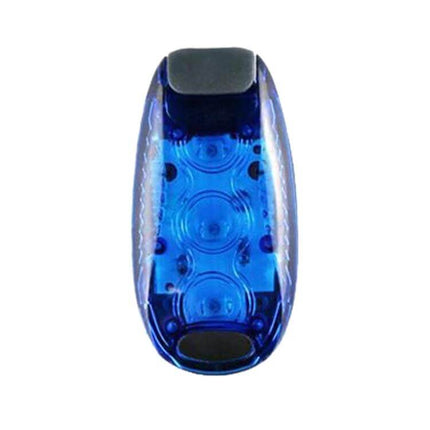 Bicycle Tail Light 5 LED Red For Night Cycling And Running - compact 5 LED red clip-on tail light for belt or bag, lightweight visibility for evening rides