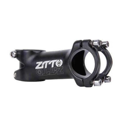 Bicycle Handlebar Stem 100mm For Front Fork Mounting – black 3D forged AL6061 aluminium stem, 31.8mm clamp, ±7° rise for precise steering control