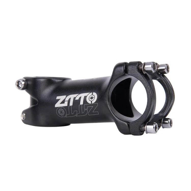 Bicycle Handlebar Stem 100mm For Front Fork Mounting – black 3D forged AL6061 aluminium stem, 31.8mm clamp, ±7° rise for precise steering control