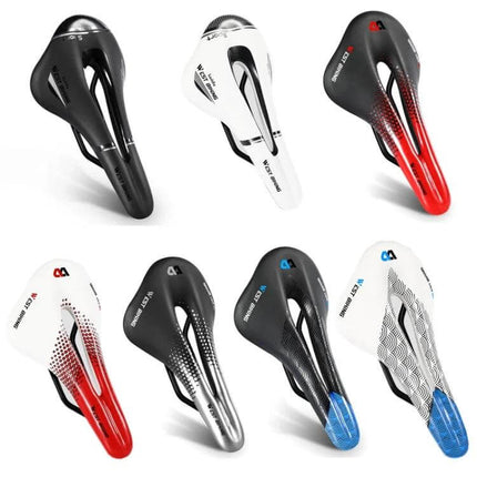 Bike Cushion For Comfortable Riding, Road And Mountain Bike Seat - lightweight ergonomic saddle cushion in multiple colors, 25x14.5cm, 234g