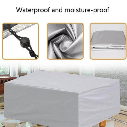 Billiard Table Dust Cover Water-Repellent For Everyday Protection - silver oxford cloth waterproof dustproof cover