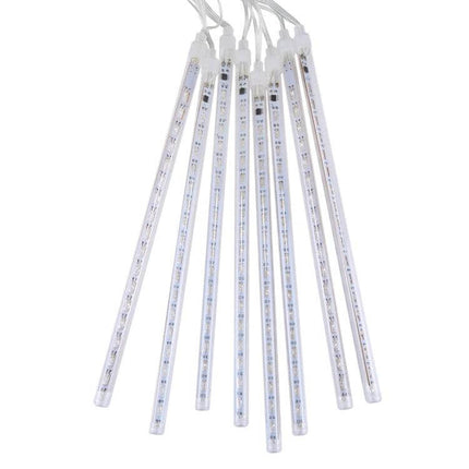 Blue LED Light Stick Set For Christmas Home Decor Indoors And Outdoors - 8 x 30cm blue LED bars, 17 LEDs each for trees, bonsai, architectural and outdoor decor