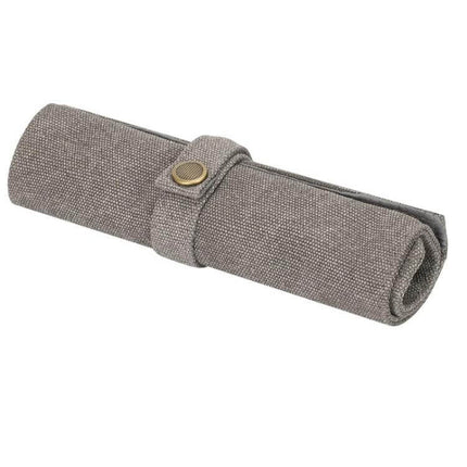Nylon Canvas Watch And Strap Portable Storage Bag Blue - compact blue cotton canvas roll pouch holds up to 5 watches or straps for travel and commuting