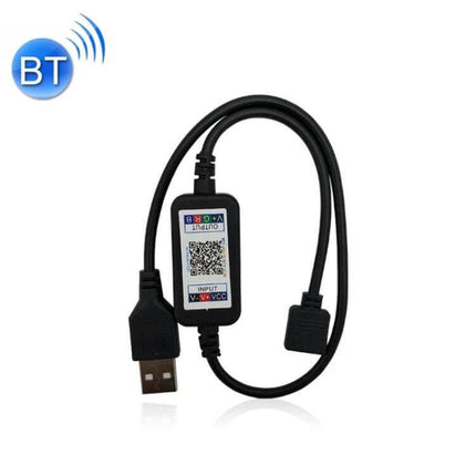 Bluetooth Light Controller For LED Lights App Controlled USB Bluetooth controller with 3-channel output, 5–24V input, app and music-sync features