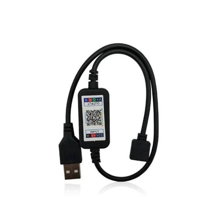 Bluetooth Light Controller For LED Lights App Controlled USB Bluetooth controller cable for app-controlled LED strip with music sync